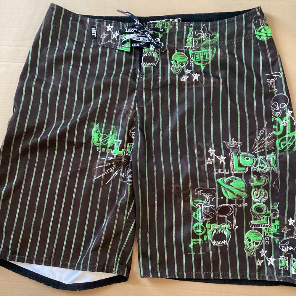 EUC LOST Board-shorts Size 36